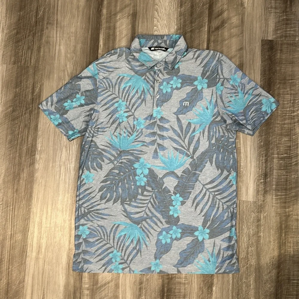 Travis Mathew Break the Bank Hawaiian Golf Polo - Medium_2